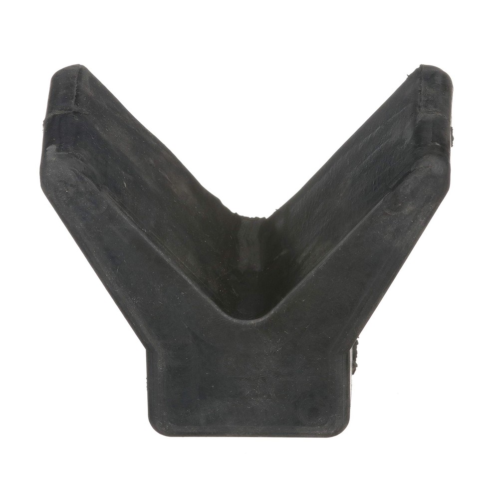 Attwood 11200-1 Boat Trailer Rubber Bow Stop V-Block, Black, 2
