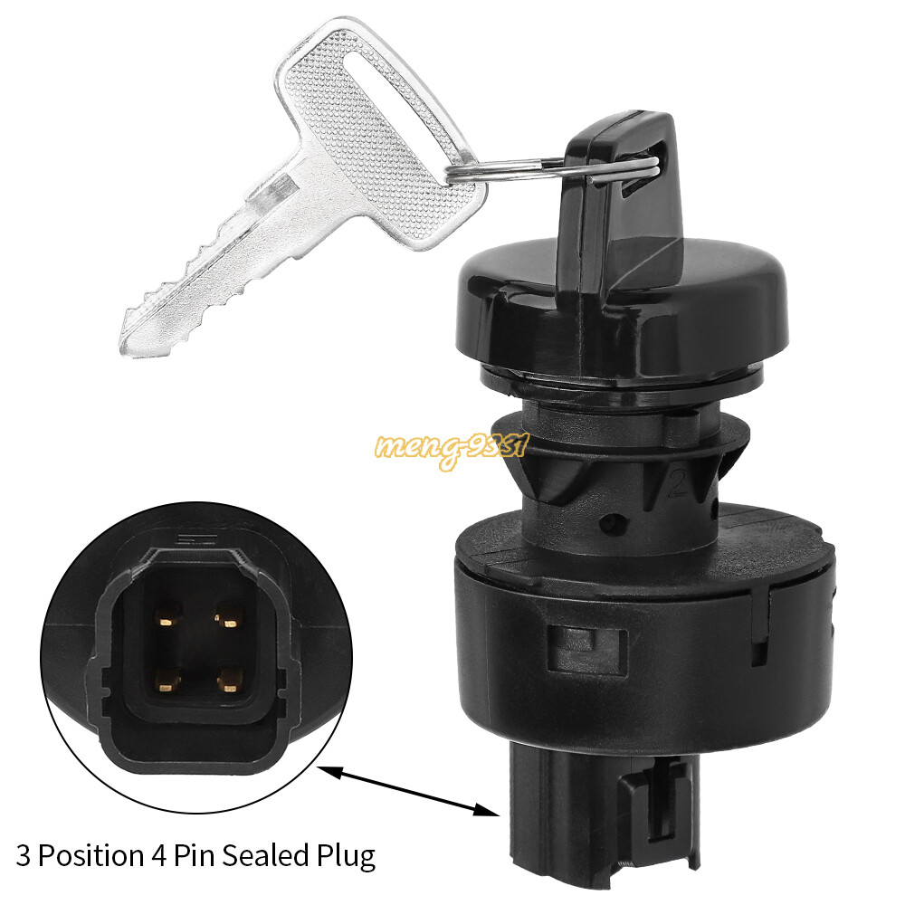 3-Position 4-Pin Ignition Switch for Polaris Ranger XP 1000 2017-2022 4015033