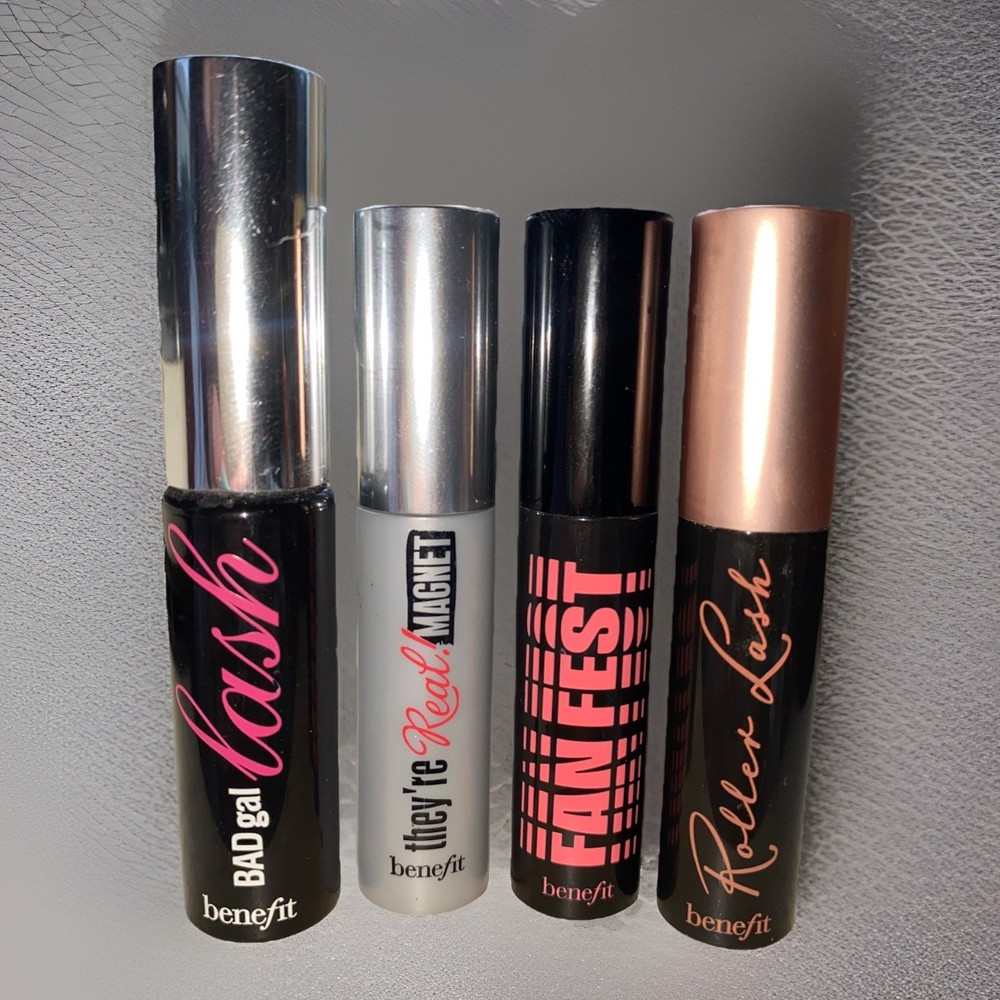 NEW 4pc BENEFIT COSMETICS Deluxe Mini Mascara Bundle ~ Best Sellers Collection