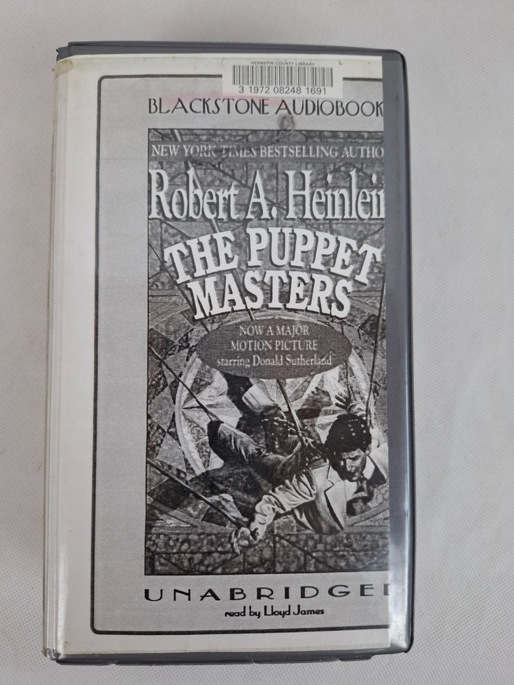 The Puppet Masters by Robert A. Heinlein (1998, 9 Cassette Tapes) Audio Book