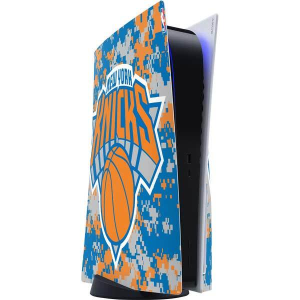 NBA New York Knicks PS5 Console Skin - New York Knicks Digi Camo
