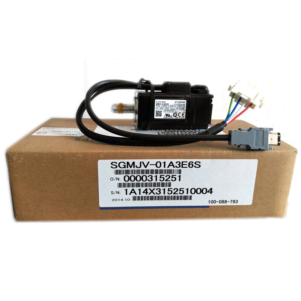 1PC New Yaskawa SGMJV-01A3E6S Servo Motor SGMJV01A3E6S