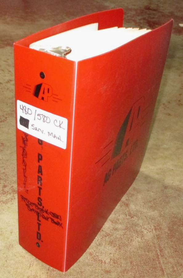 Case 480 CK & 580 CK Tractor Loader Backhoe Service Shop Repair Manual ORIGINAL!