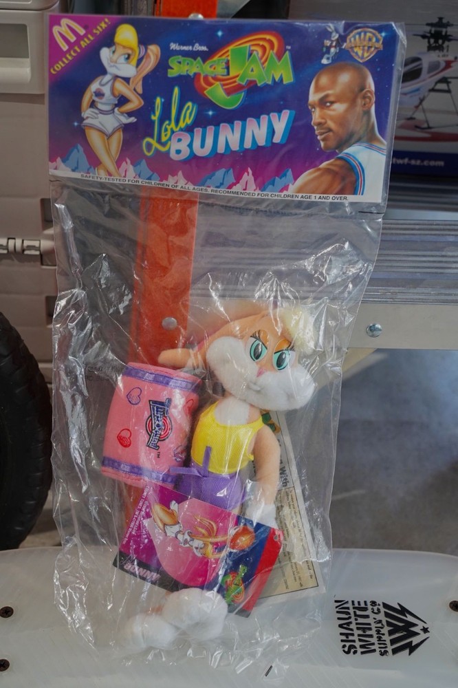 [Rare] Space Jam x Looney Tunes x McDonald's Lola Bunny Meal Toy 1996 Not