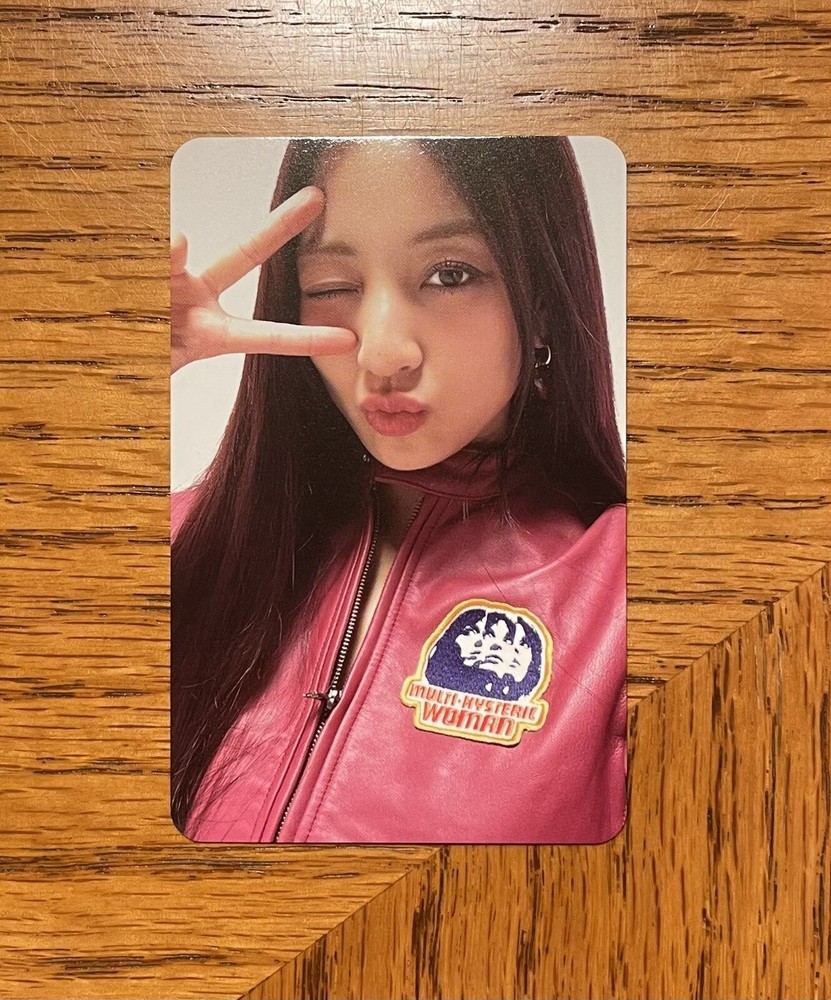Twice Strategy Album Official Jihyo Photocard