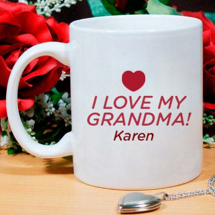 Personalized Grandma Mug I Love My Grandma Mothers Day Gift For Grandma Gift