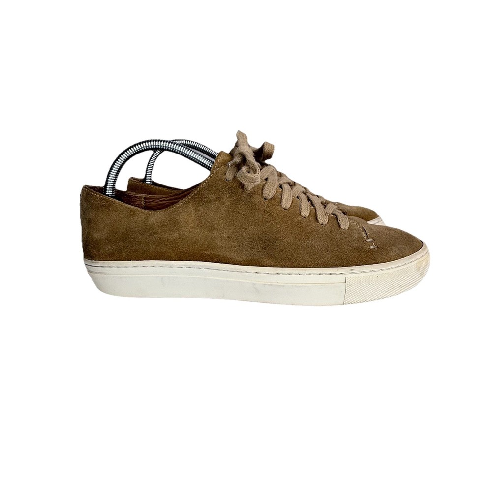 Sid Mashburn Men's Suede Sneakers Shoes Size 8 Camel Brown