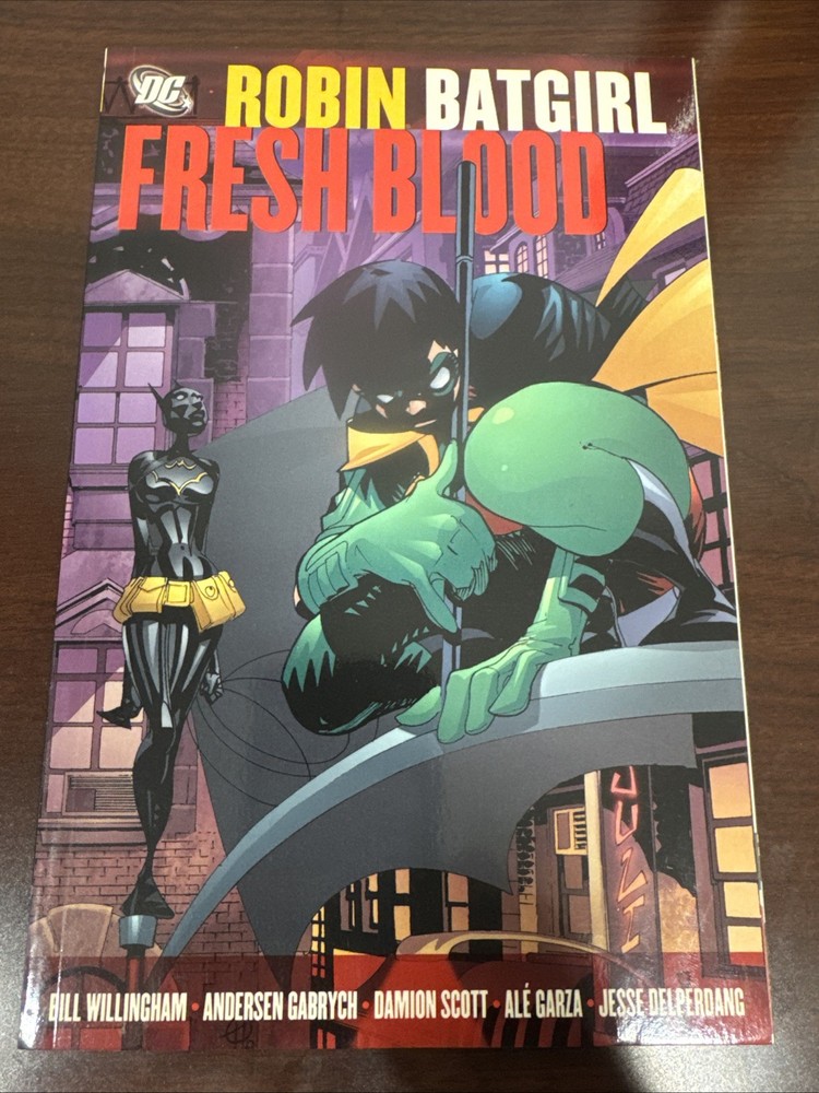 Robin / Batgirl Fresh Blood DC TPB 2005 1st Print RARE Cassandra Cain Tim Drake