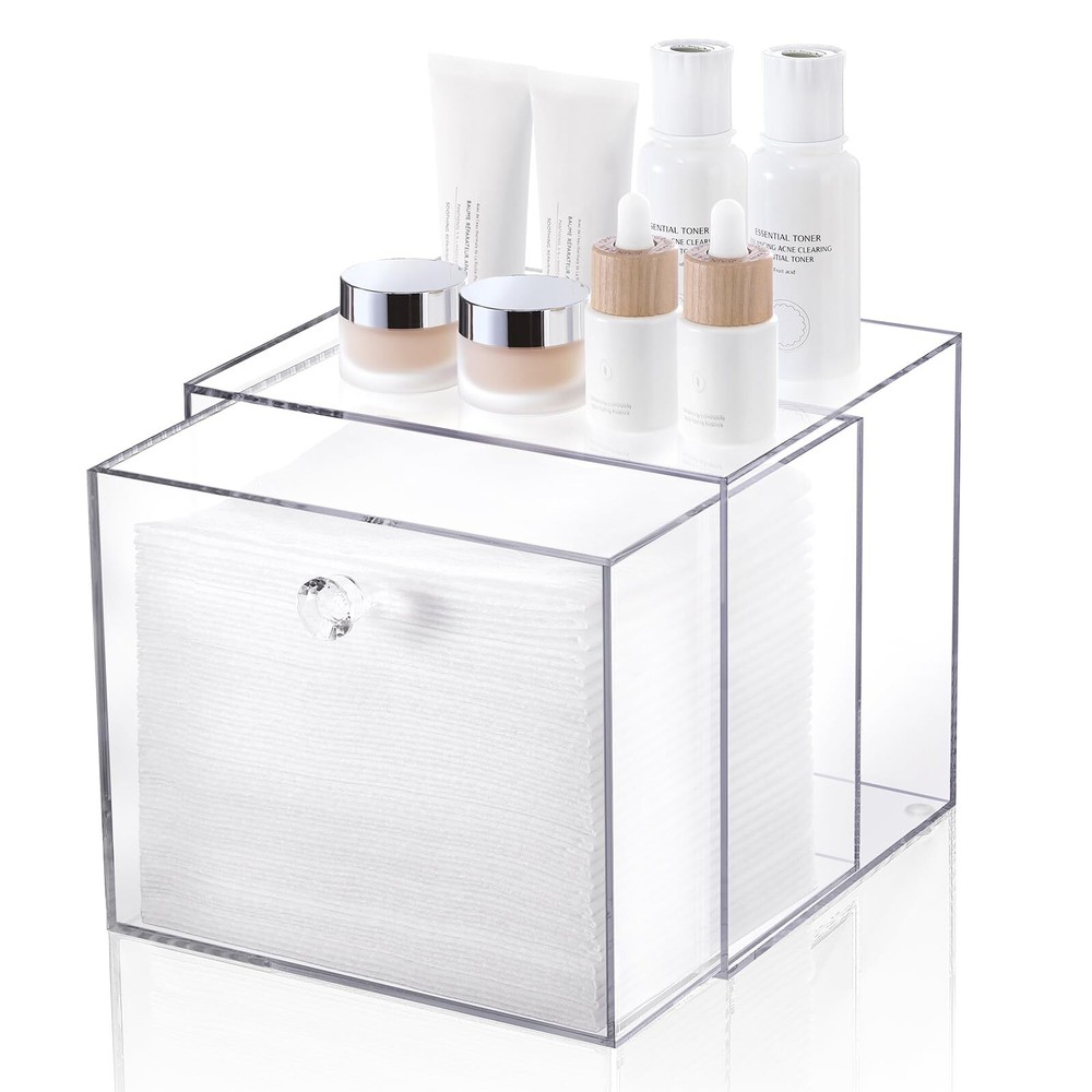 Disposable Face Towel Container Box Compatible With Clean Skin Club Clean Towel