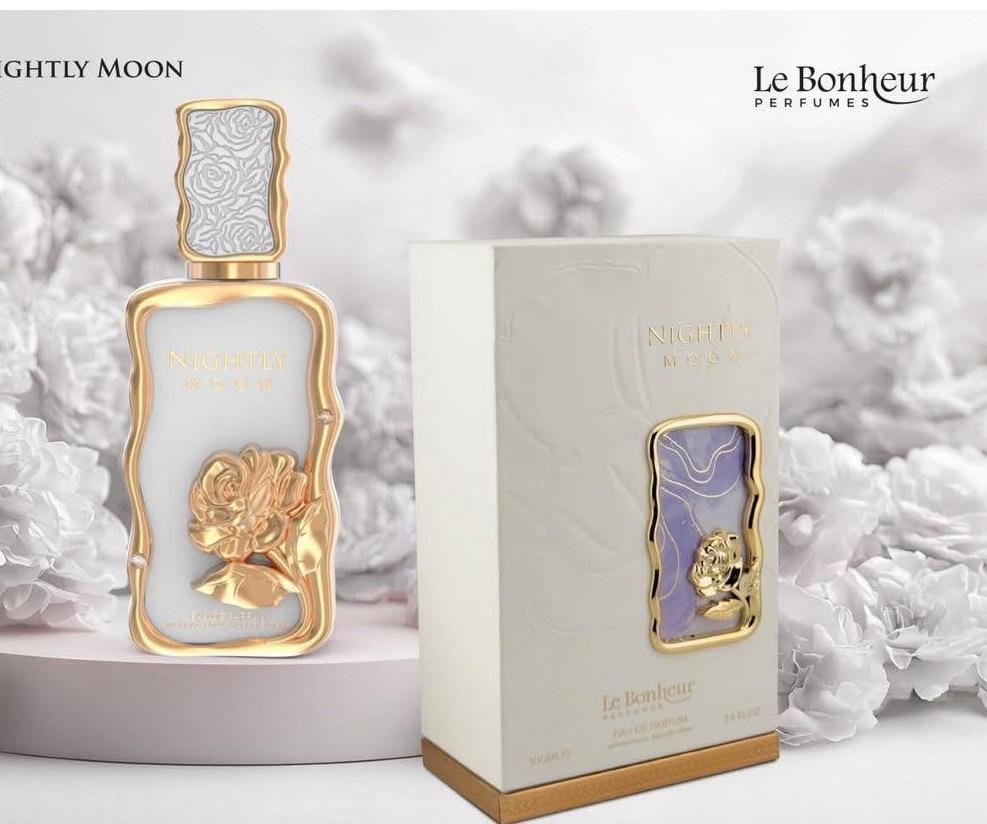 Le Bonheur Perfumes Nightly Moon Eau de Parfum Spray 3.4 fl oz Citrus Vanilla