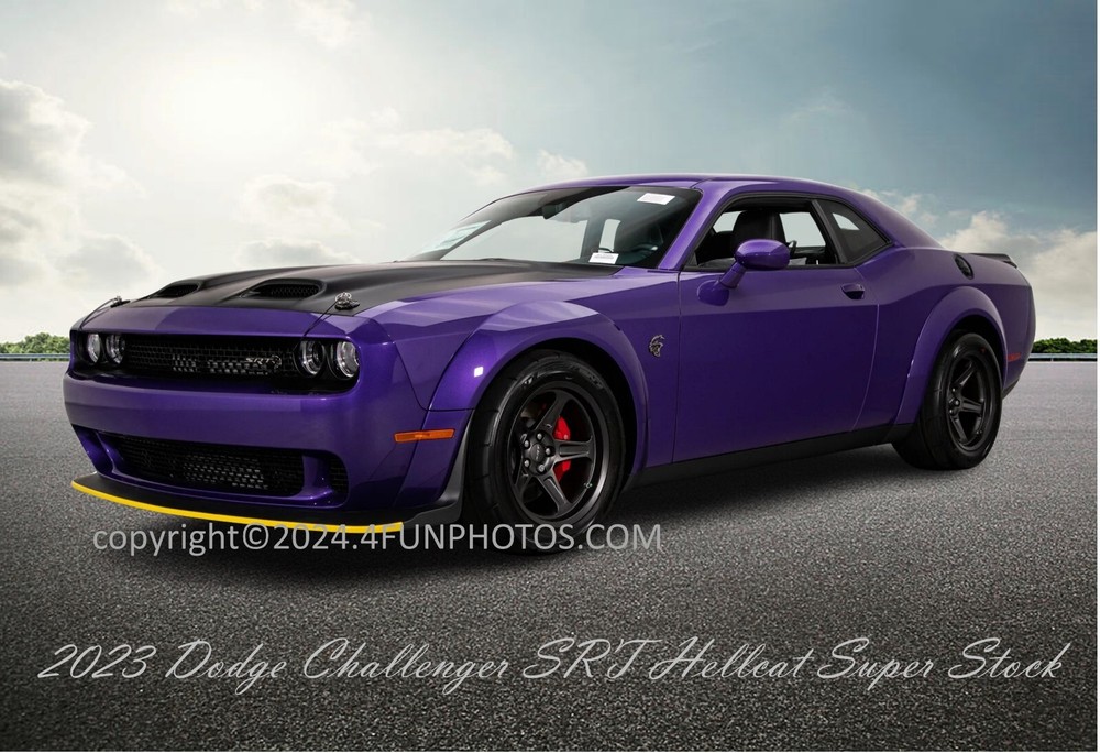 2023 Dodge Challenger SRT Hellcat Muscle Car Hot Rod 11