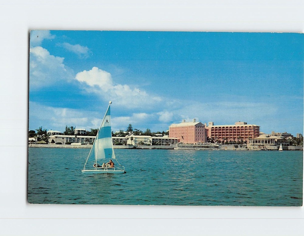 Postcard Princess Hotel Pembroke Bermuda British Overseas Territory