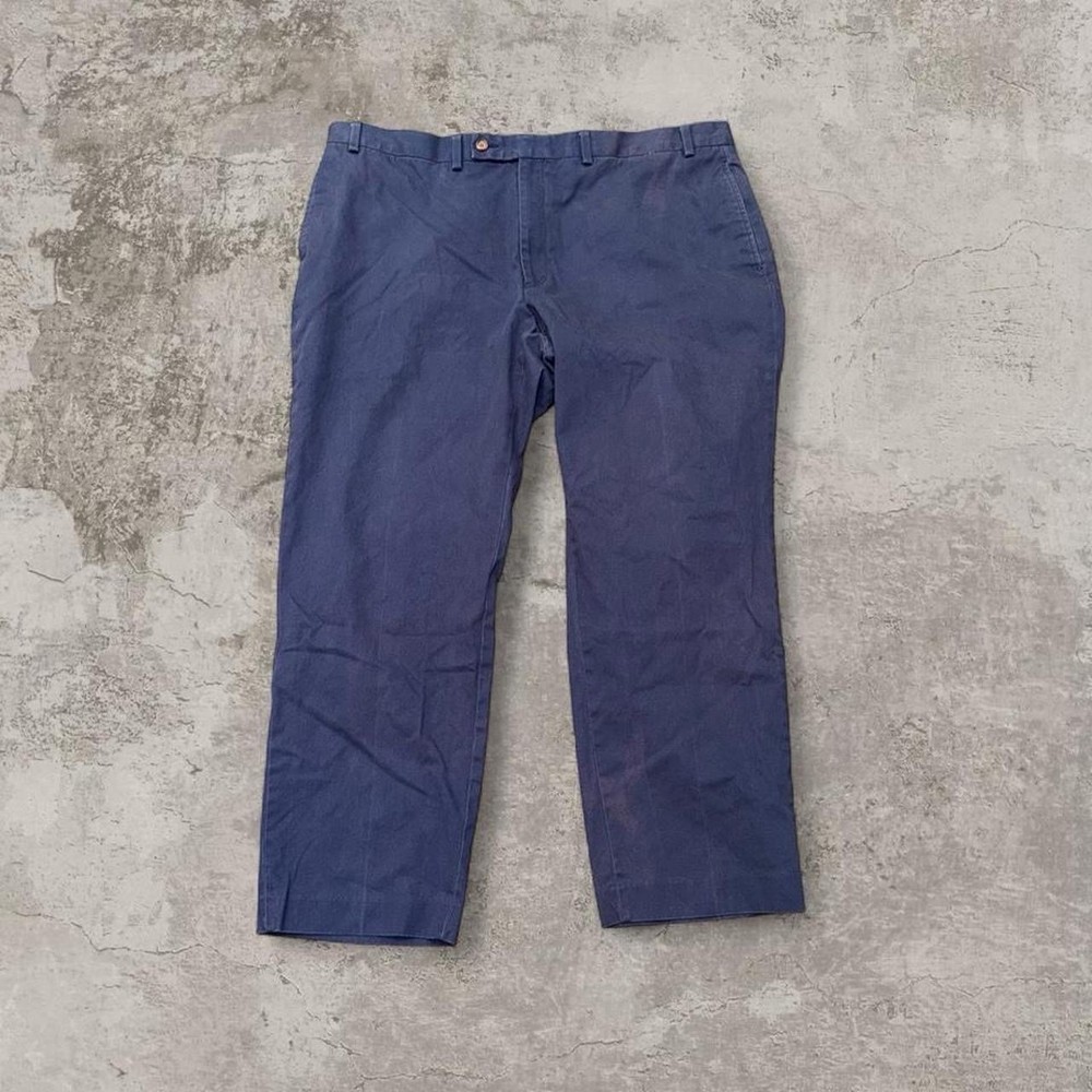 Lauren Ralph Lauren Men’s Size 42x30 Navy Dark Blue Chino Trouser Straight Pants