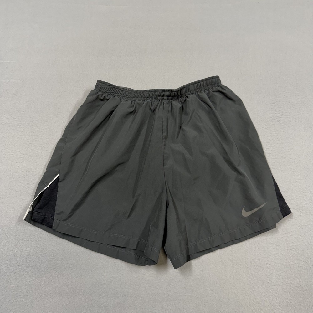Nike Dri-FIT Shorts Mens Small Gray Running Athletic 5
