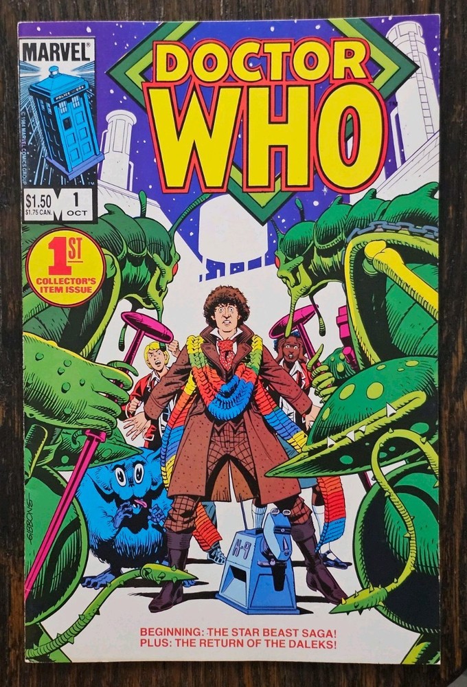 Marvel Doctor Who #1 1984 VF+ (V11)