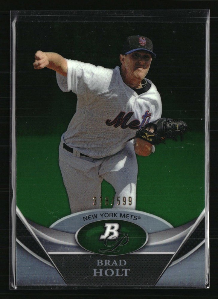Brad Holt 2011 Bowman Platinum Baseball Card #BPP78 Serial #/599