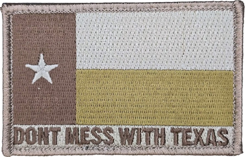DONT MESS WITH TEXAS STATE FLAG MULTICAM TACTICAL HOOK MORALE PATCH