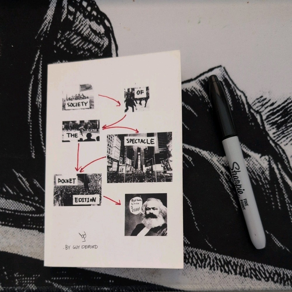 Society of the Spectacle by Guy Debord Radical Reprint Pocket Edition