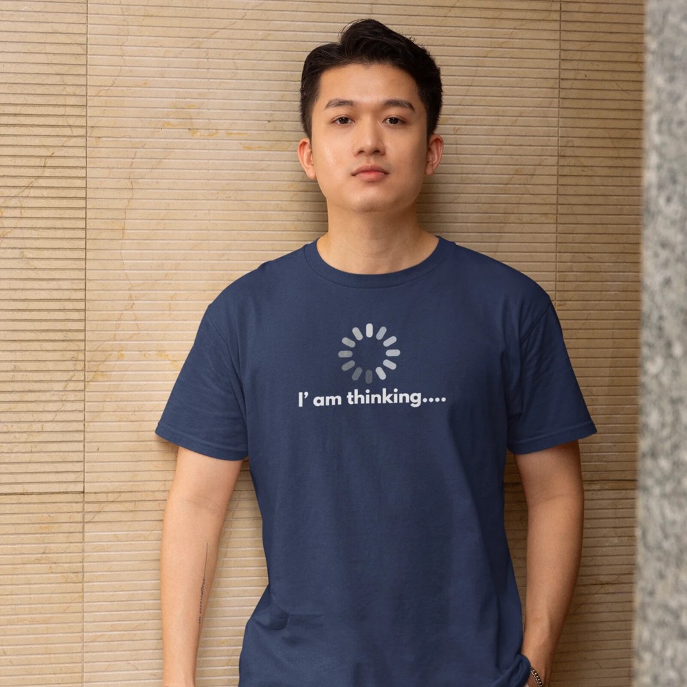 Men’s Soft Fabric Round Neck T-Shirt – Classic Fit Casual Wear