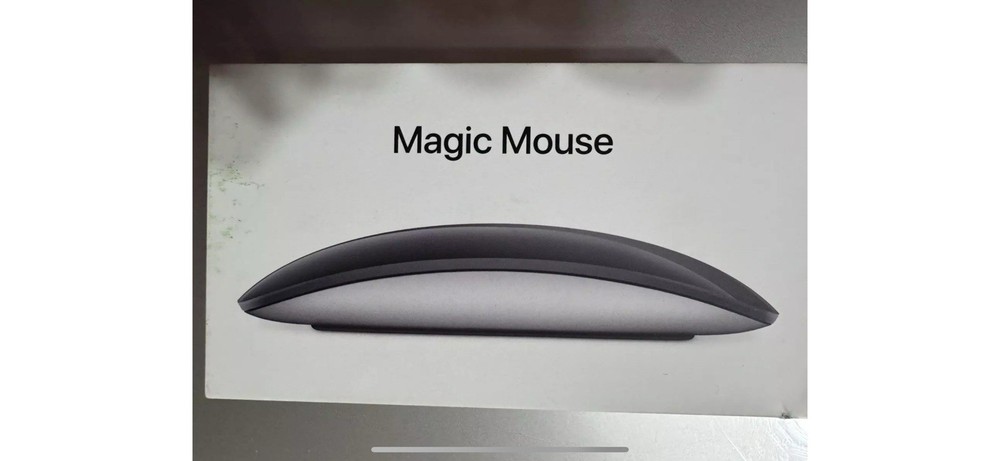2024 Apple Magic Mouse with Multi-Touch Surface and USB-C in Black