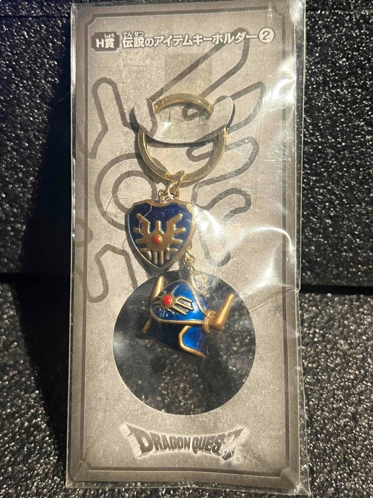 DragonQuest Figure Keychain The Legend of the Hero Loto Japan Anime Vintage Rare