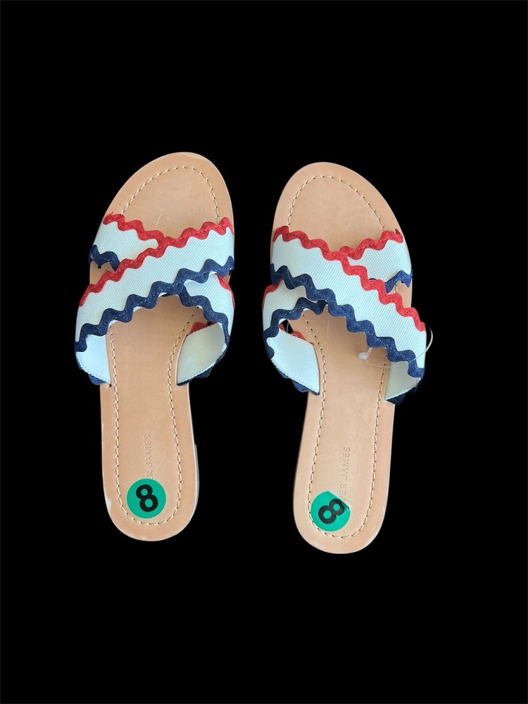 Draper James Ric Rac Trim Sandals with Feminine Flair