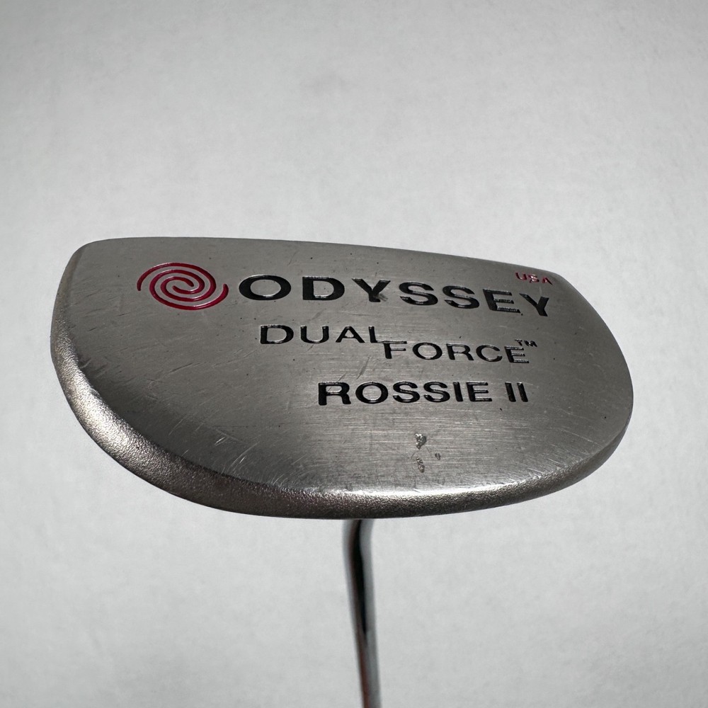 Odyssey DF Dual Force Rossie II Putter Right Handed Steel Shaft with Headcover