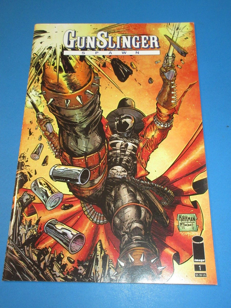 Gunslinger Spawn #1 Kirkman variant McFarlane NM Gem Wow