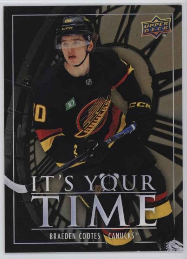2025-26 Upper Deck Rookie Debut Cootes GOLD Rookie insert  /49! Epack or ship!