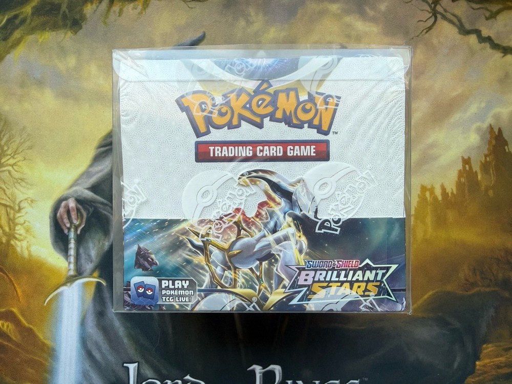 Pokemon SWSH Brilliant Stars Booster Box (36 Packs) - Factory Sealed