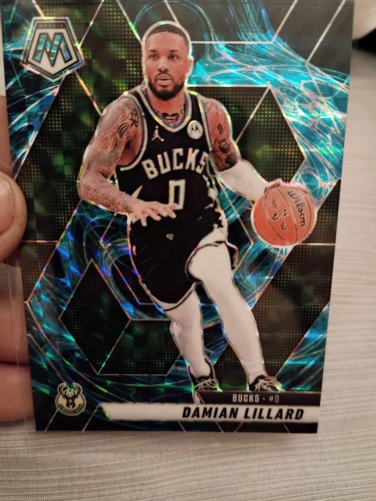 2024-25 Panini Mosaic - Damian Lillard #155 Genesis Mosaic Prizm