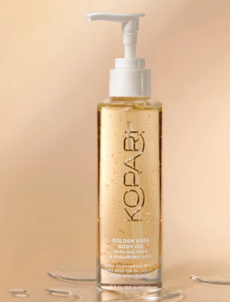 Kopari Golden Aura Body Oil w/ 24K Gold & Hyaluronic Acid Full Size NEW & FRESH