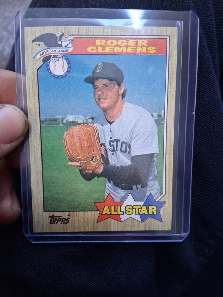 1987 Topps - All-Star Roger Clemens #614