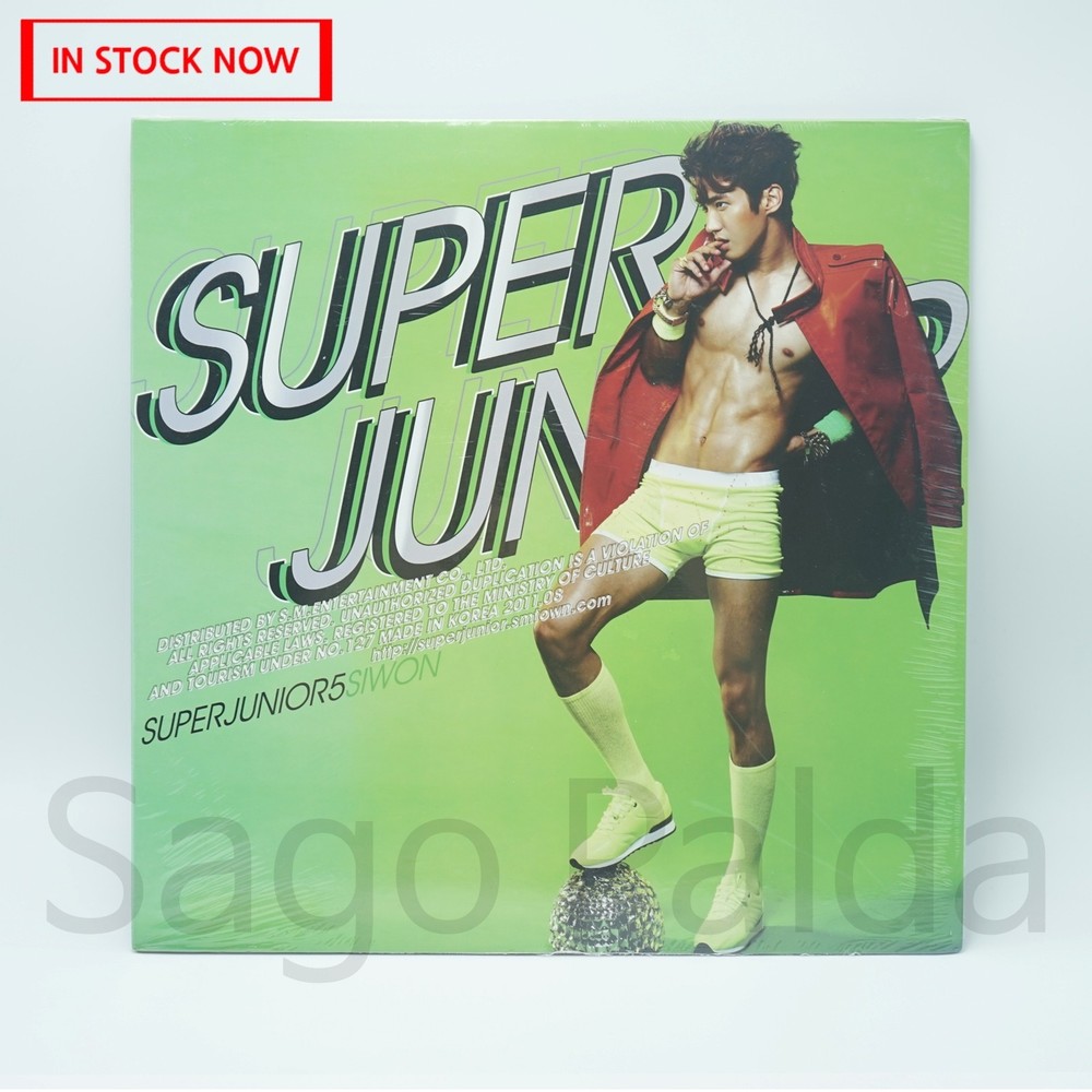 NEW SEALED Super Junior Mr. Simple Album CD Siwon Version Type A **On Hand**