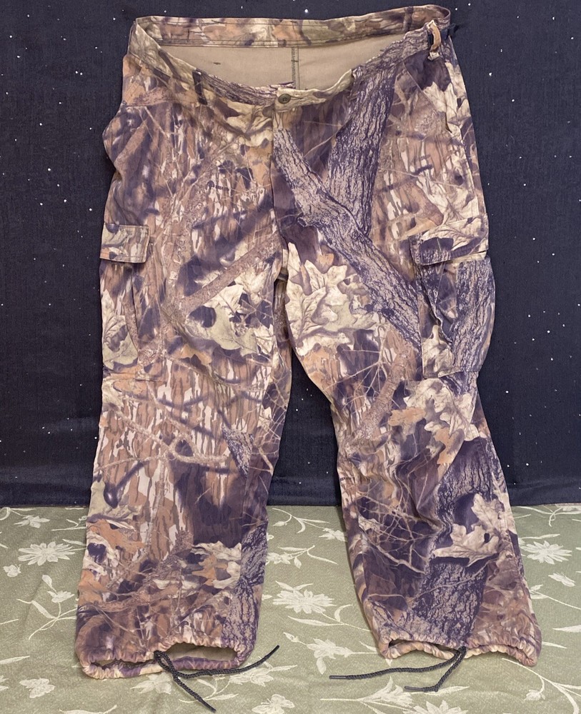 Mossy Oak Cargo Pants Mens 44x32 Break Up Country Camo Outdoor Hunting
