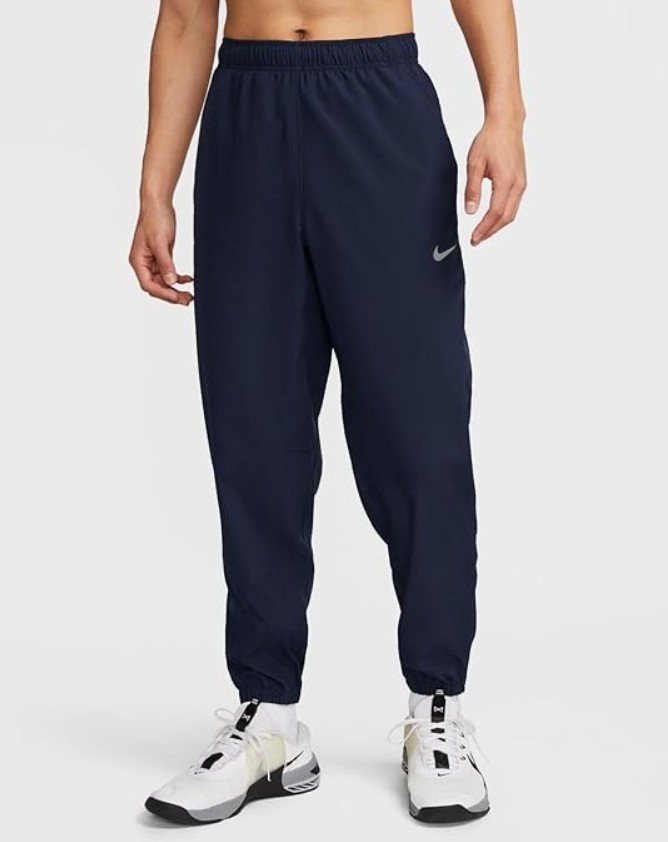 NEW Nike Men Form Dri-Fit Tapered Versatile Pants Obsidian/Silver FB7497-451 XL