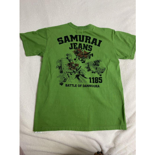 Samurai Jeans Premium Cotton Vintage Wash T-Shirt