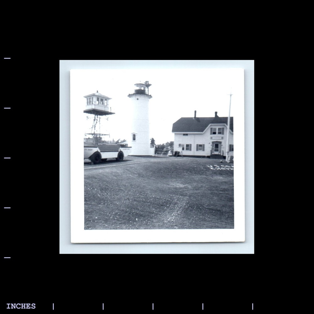 Old Vintage Photo CAPE COD MASSACHUSETTS CHATHAM LIGHT LIGHTHOUSE COAST GUARD