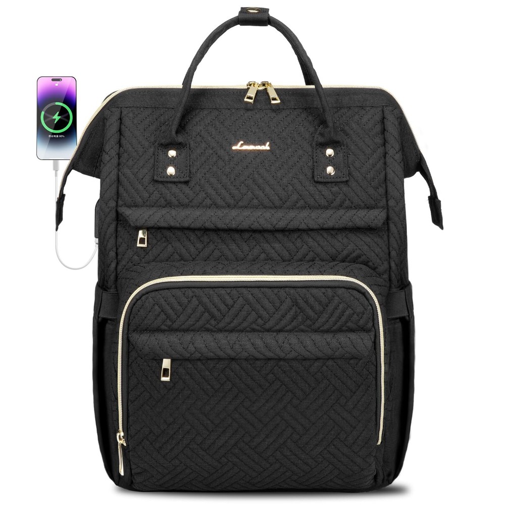 15.6 Inch Professional Laptop Backpack for Women – Stylish Travel Purse & Work Bag