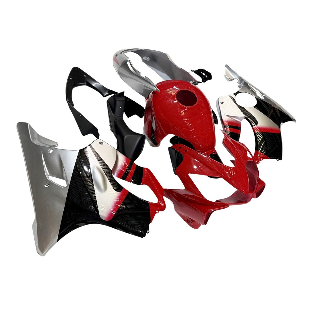 Black Red White ABS Fairing Set For Honda CBR600 F4i 2004 2006 2007 Bodywork Kit
