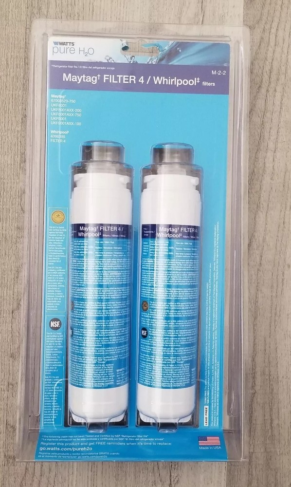 Maytag Refrigerator Replacement Filter Cartridge 2-Pack  UKF8001 UKF9001