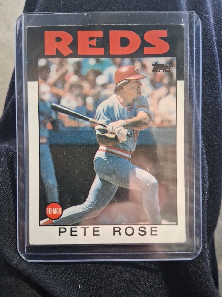 1986 Topps - Pete Rose #1