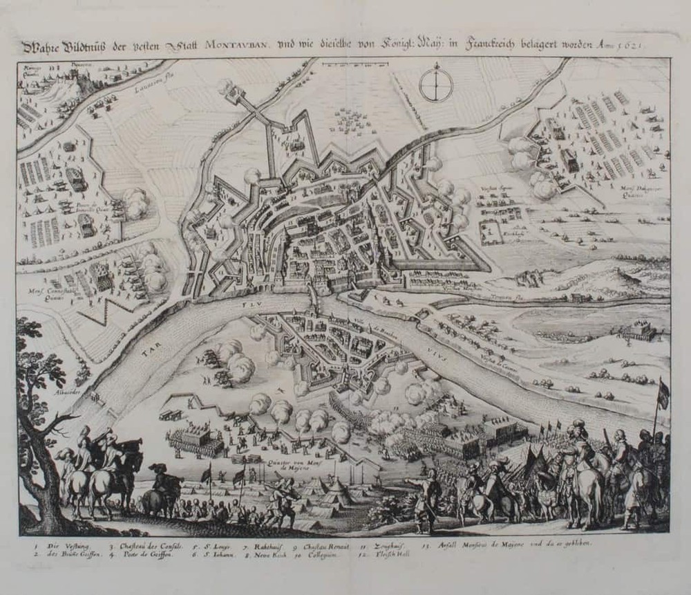 City map of Montauban