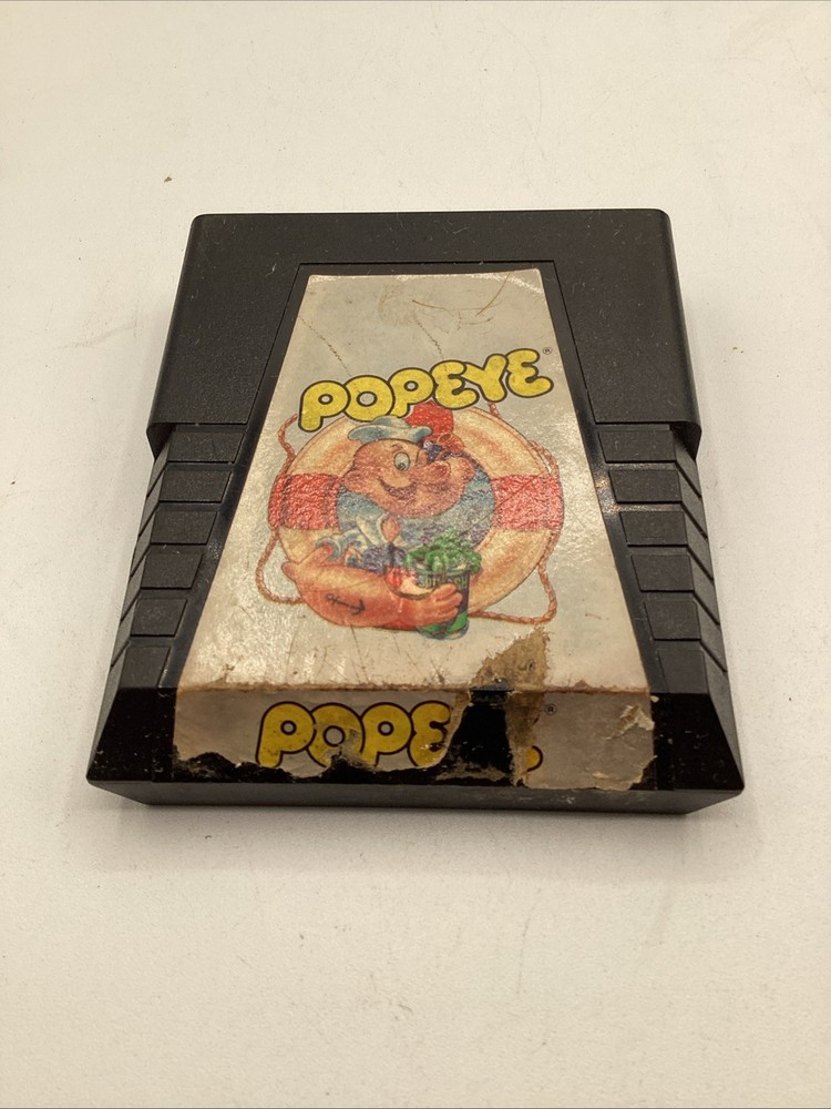 Atari 2600: POPEYE Cartridge - Tested