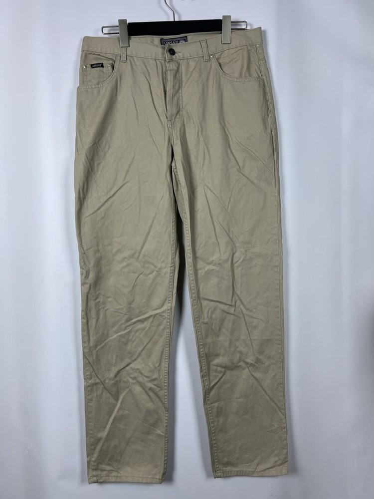 VERSACE JEANS COUTURE Regular Straight Chino Pants Size 36