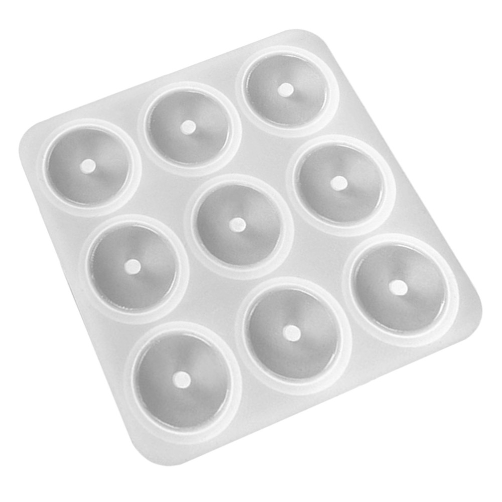 Epoxy resin necklace pendant silicone mold for jewelry making