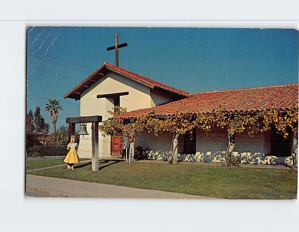 Postcard Mission San Francisco Solano De Sonoma California USA