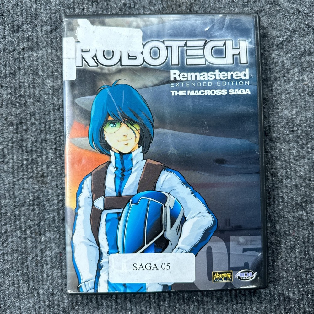 Robotech Remastered Volume 5 Extended Edition DVD in Excellent Condition