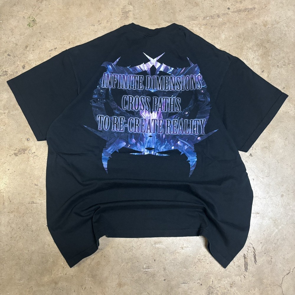 Vintage The Faceless Planetary Duality Death Metal Band Tee Shirt  RARE