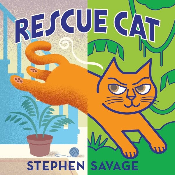 Rescue Cat, School And Library by Savage, Stephen, Brand New, Free shipping i...